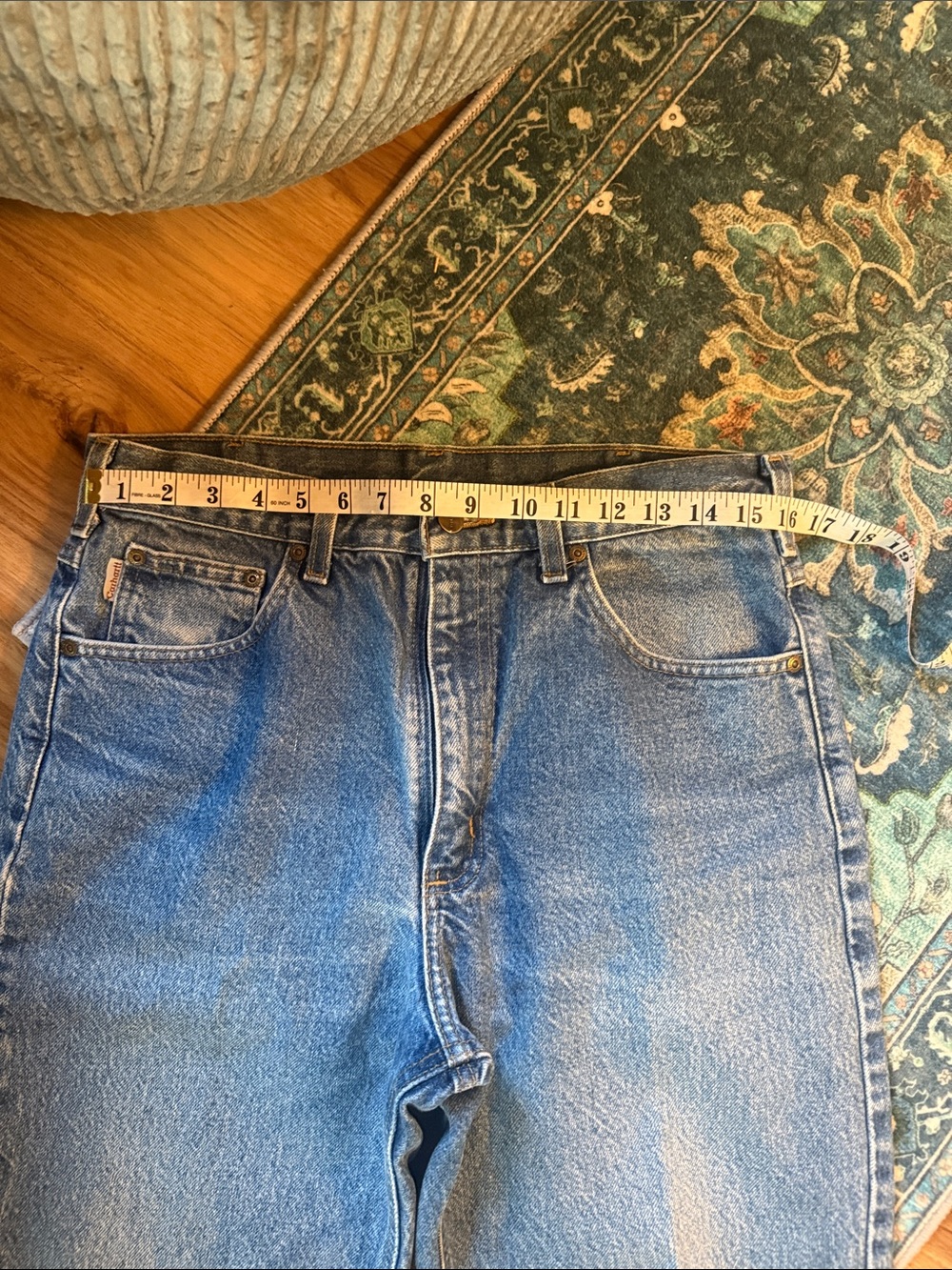 Carhartt Light Blue Stonewash Denim Jeans